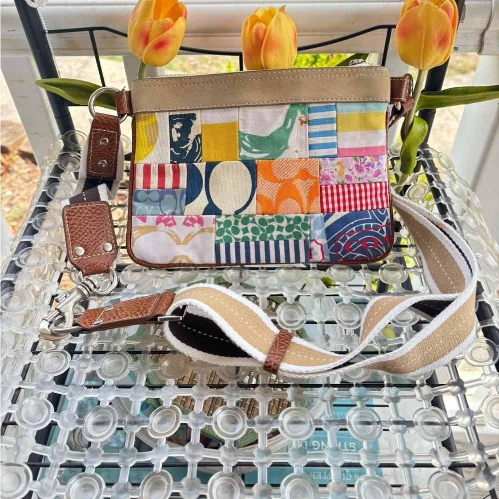 Coach Hampton Patchwork Crossbody